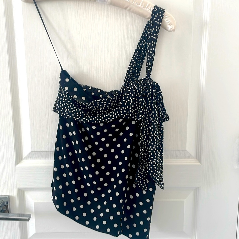 J.Crew one shoulder top 0